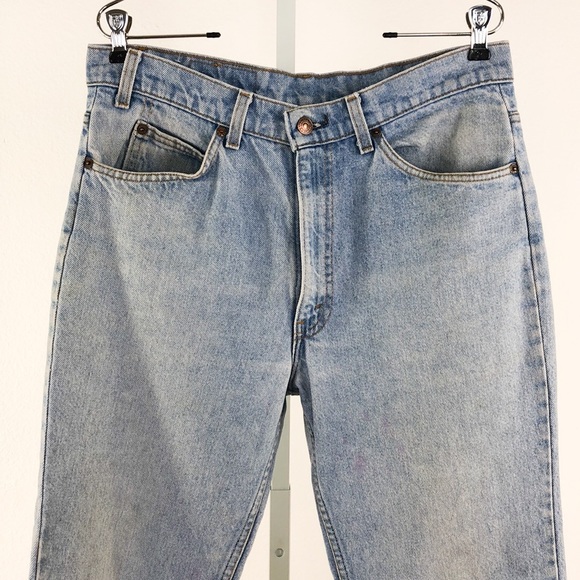 Levi’s Orange Tag Light Wash Boyfriend Jeans 34/32 - Picture 2 of 9